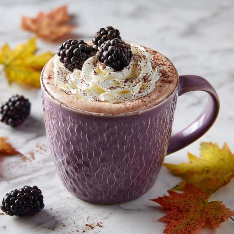Blackberry Hot Chocolate Recipe