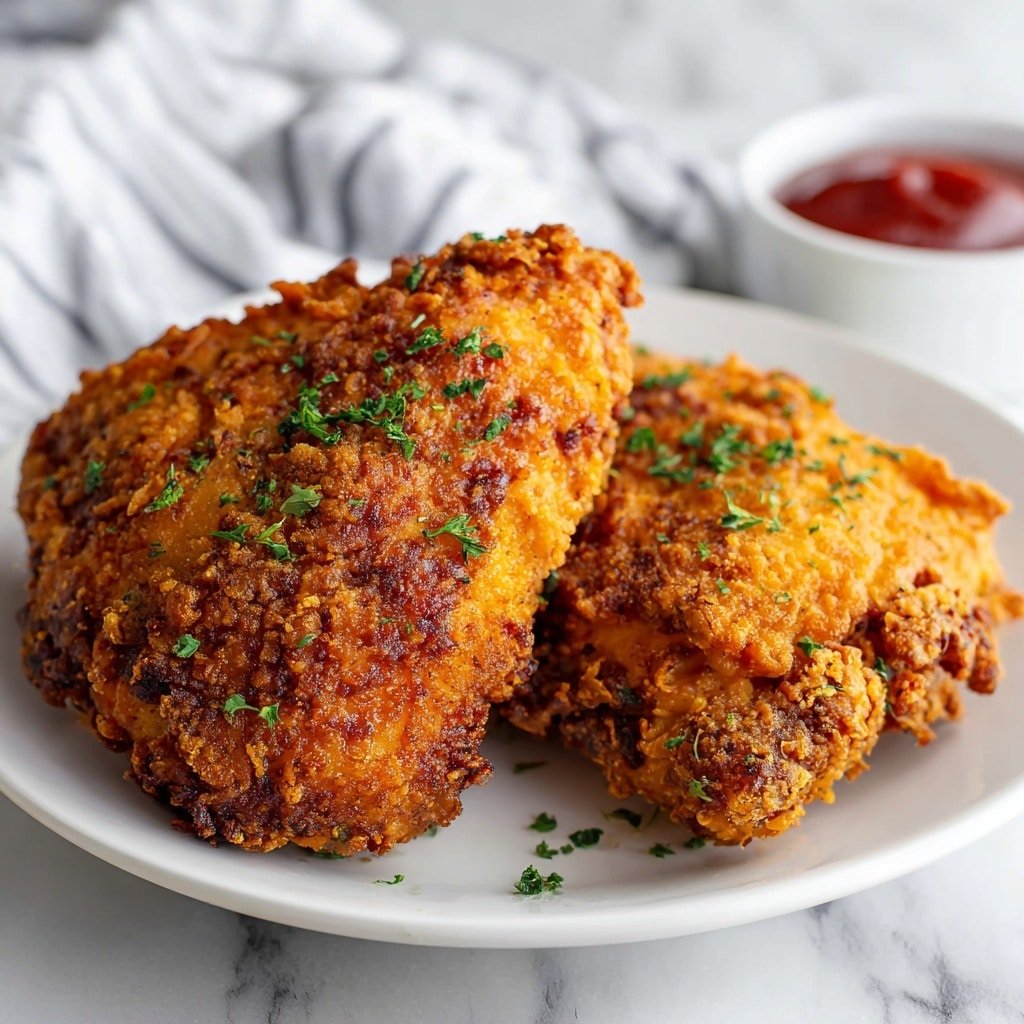 Buttermilk Fried Chicken Recipe - Recipe Image — Buttermilk Fried Chicken, crispy fried chicken recipe, easy fried chicken, Southern fried chicken, juicy fried chicken