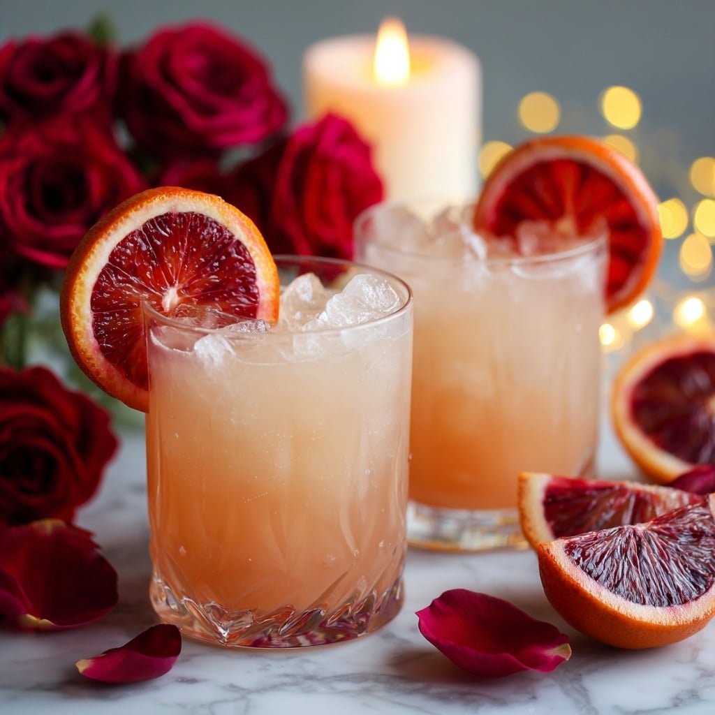 Citrus Rose Spritzer Recipe - Recipe Image — Citrus Rose Spritzer, refreshing citrus spritzer, floral summer drinks, easy sparkling cocktail, healthy fruit spritzers
