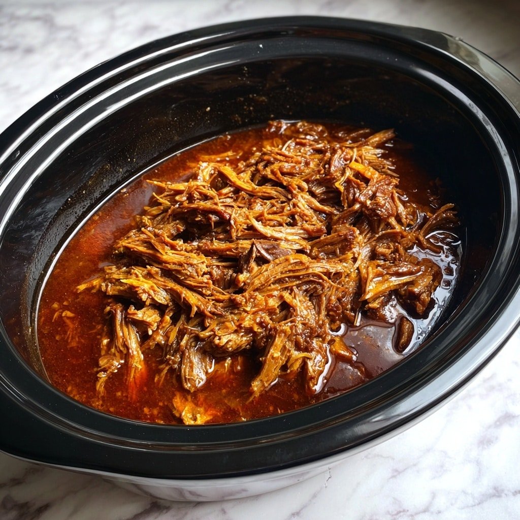 Slow Cooker BBQ Pulled Pork Recipe