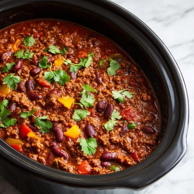 Hearty Crockpot Chili Recipe