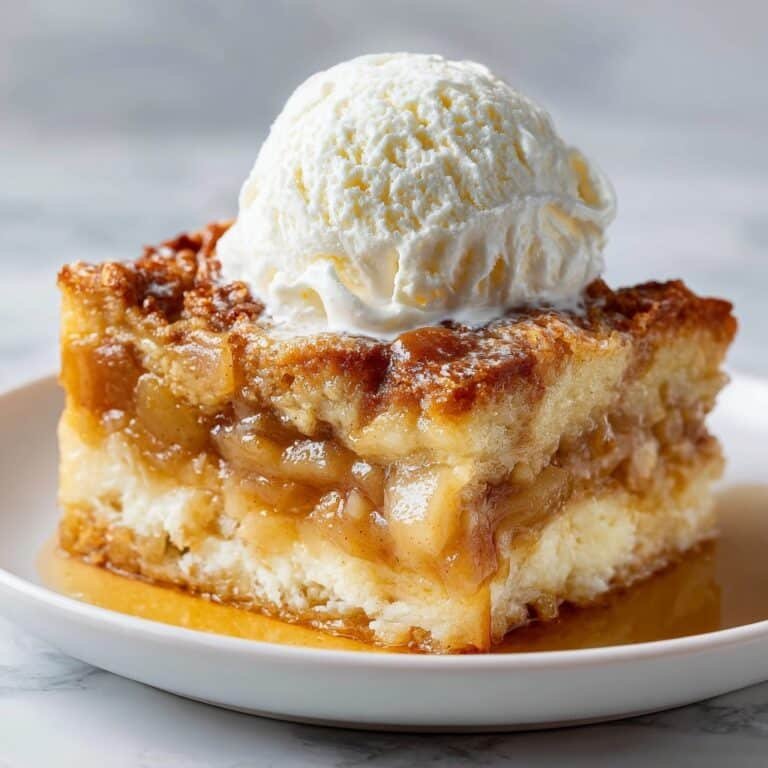 Spiced Apple Bread Pudding Recipe