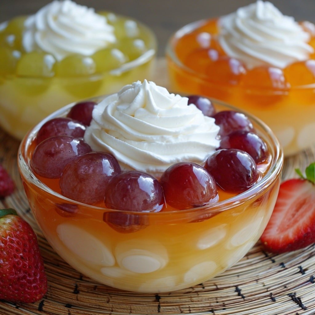 Jell-O Salad with Mixed Fruit and Whipped Topping Recipe - Recipe Image — Jell-O Salad with Mixed Fruit and Whipped Topping, easy Jell-O fruit salad, classic fruit gelatin dessert, simple Jell-O salad recipe, fruity gelatin dessert