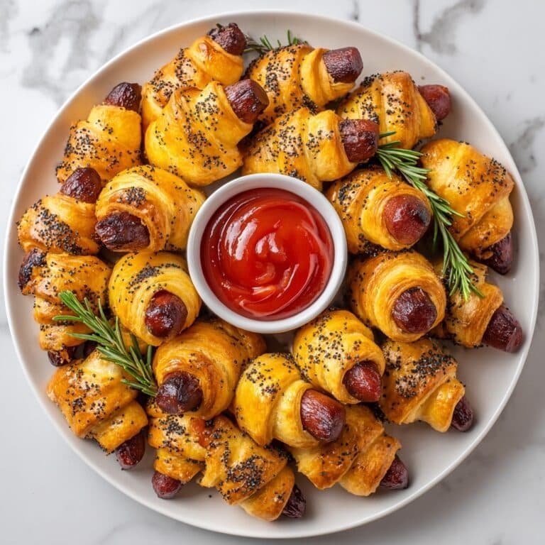 Mini Piggies in Blankets Recipe