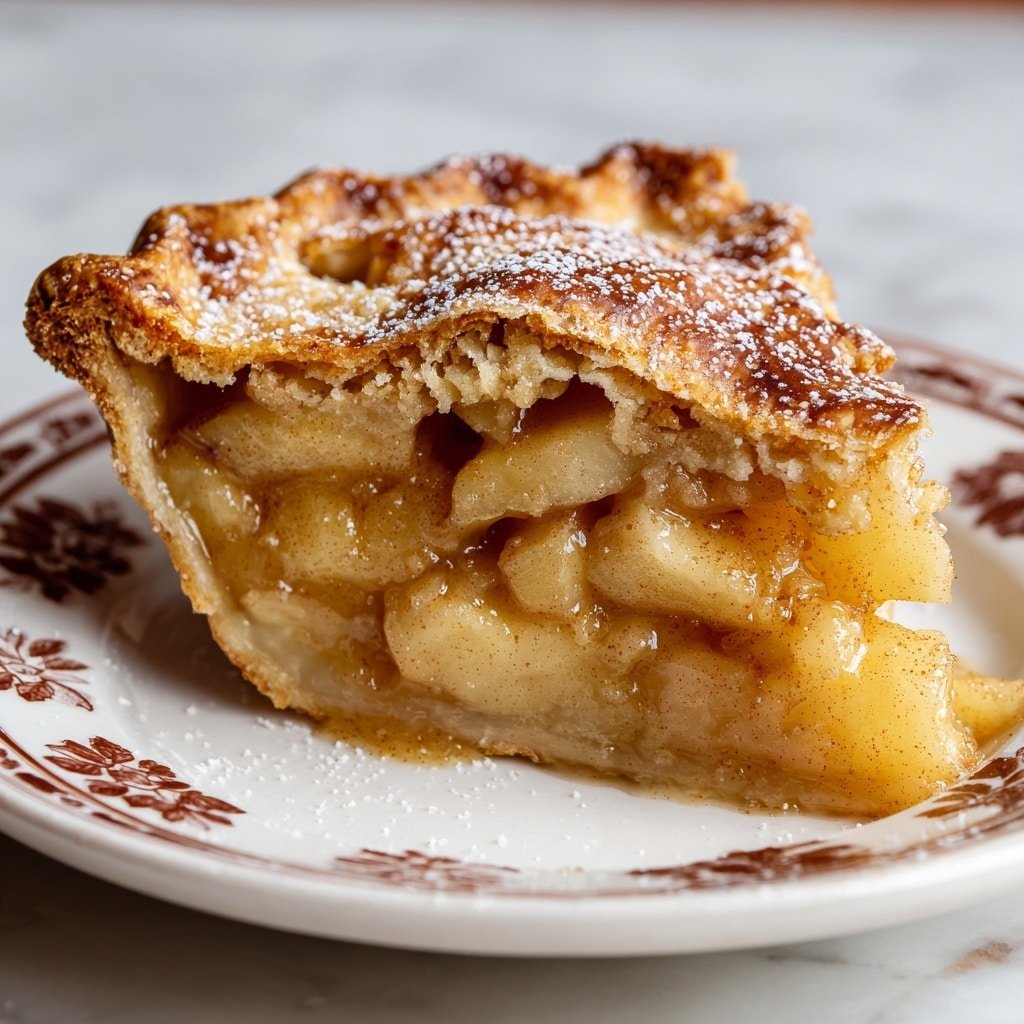 Salted Caramel Apple Pie Recipe - Recipe Image — Salted Caramel Apple Pie, classic apple pie with caramel, easy salted caramel apple pie, cozy fall dessert recipes, homemade caramel apple pie