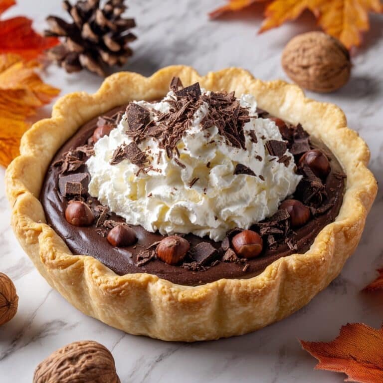 Chocolate Hazelnut Pie Recipe