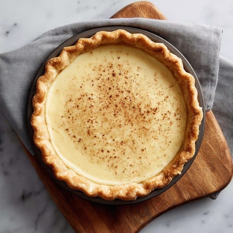 Maple Bourbon Buttermilk Pie Recipe