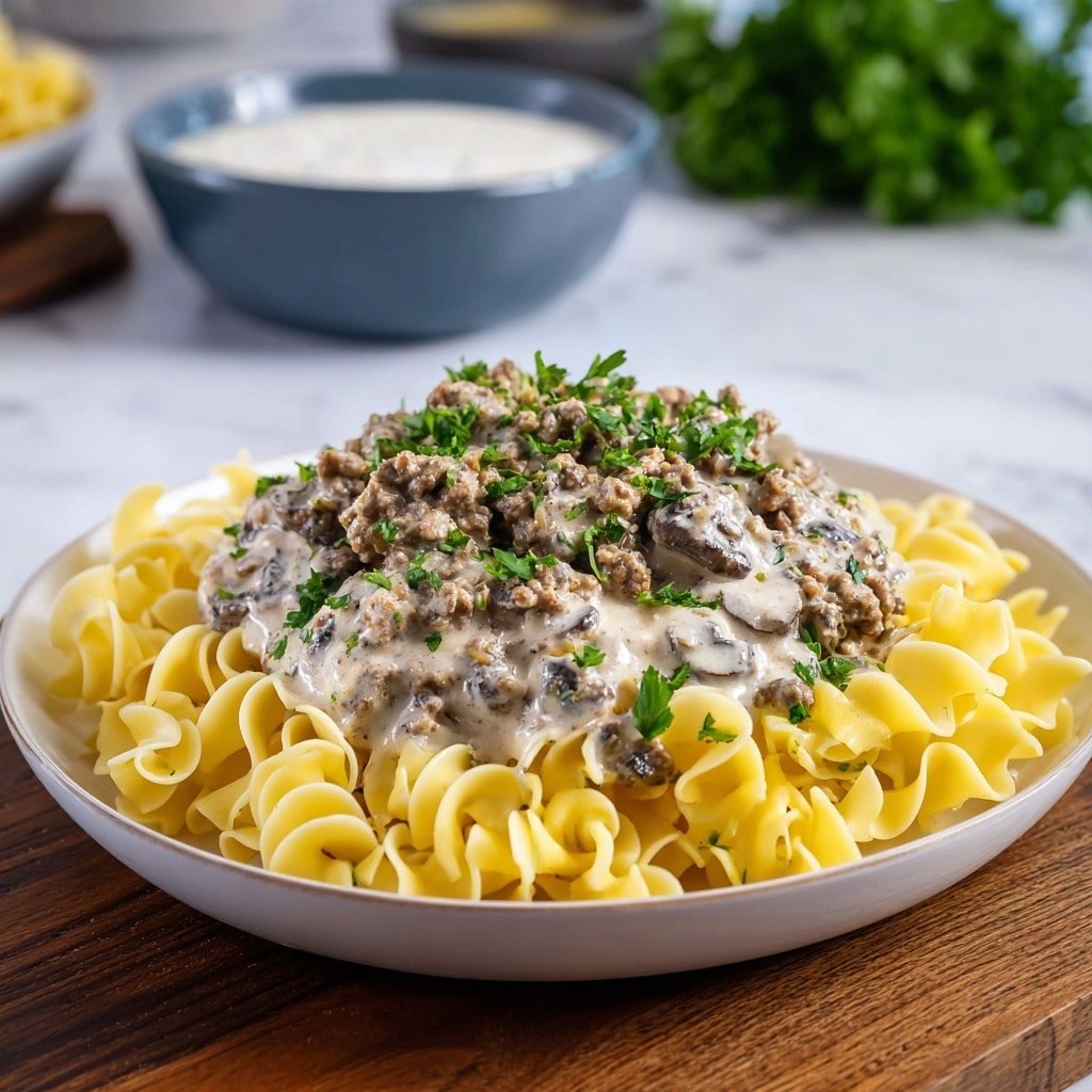 Beef Stroganoff Recipe