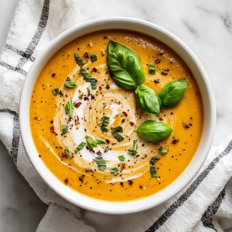 One-Pot Creamy Tomato Basil Soup Recipe