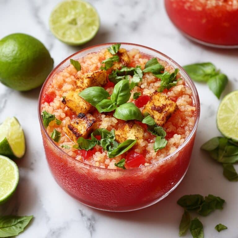 Watermelon Basil Cooler Recipe