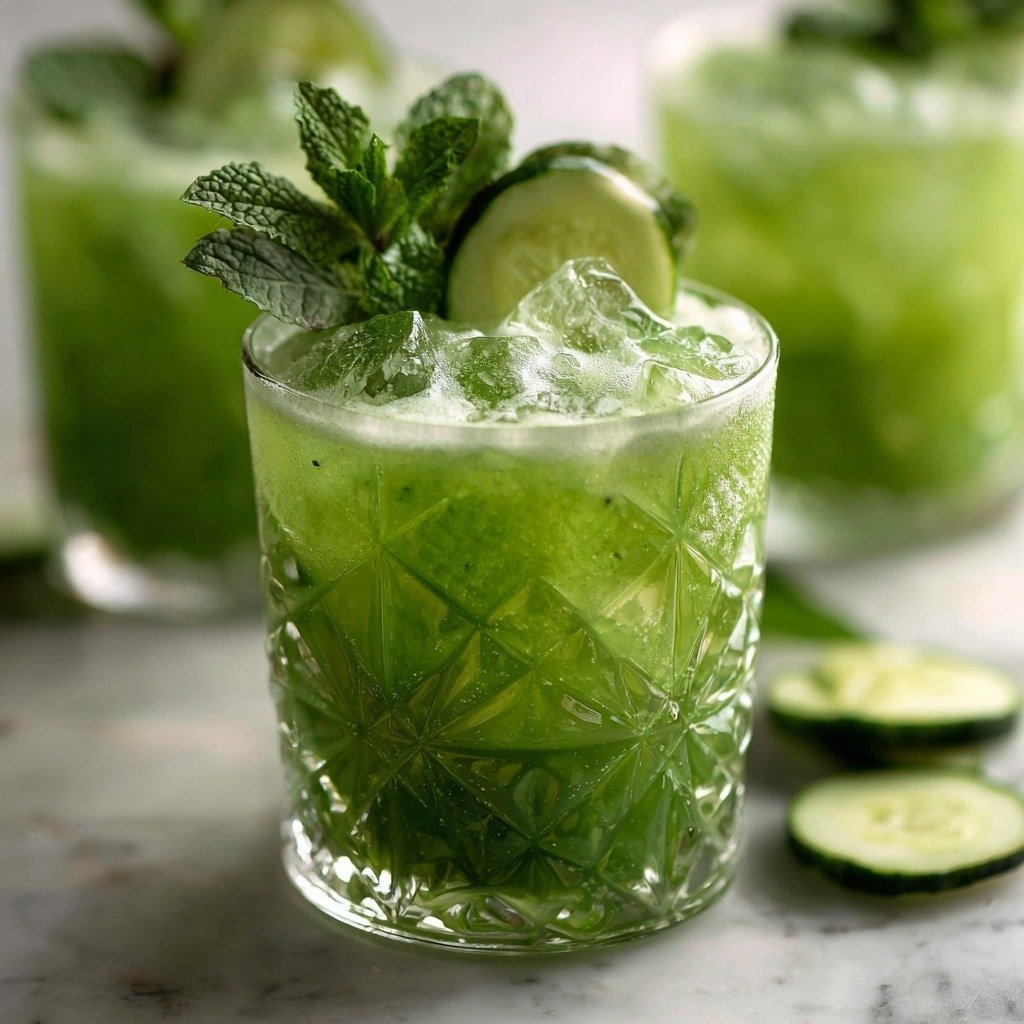 Cucumber Mint Fizz Recipe