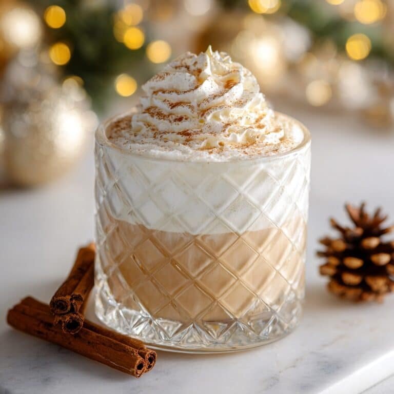 Gingerbread Eggnog Cocktail Recipe