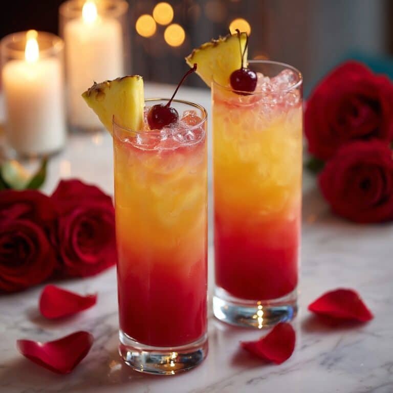 Tropical Sunrise Mocktail Recipe