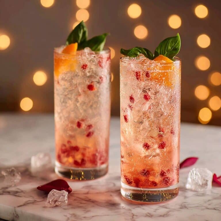 Peach Basil Smash Recipe