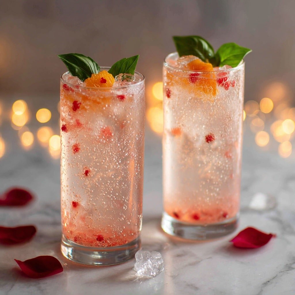 Peach Basil Smash Recipe - Recipe Image — Peach Basil Smash, Peach Basil Smash drink, summer cocktail recipes, refreshing peach cocktail, herbal fruit drinks