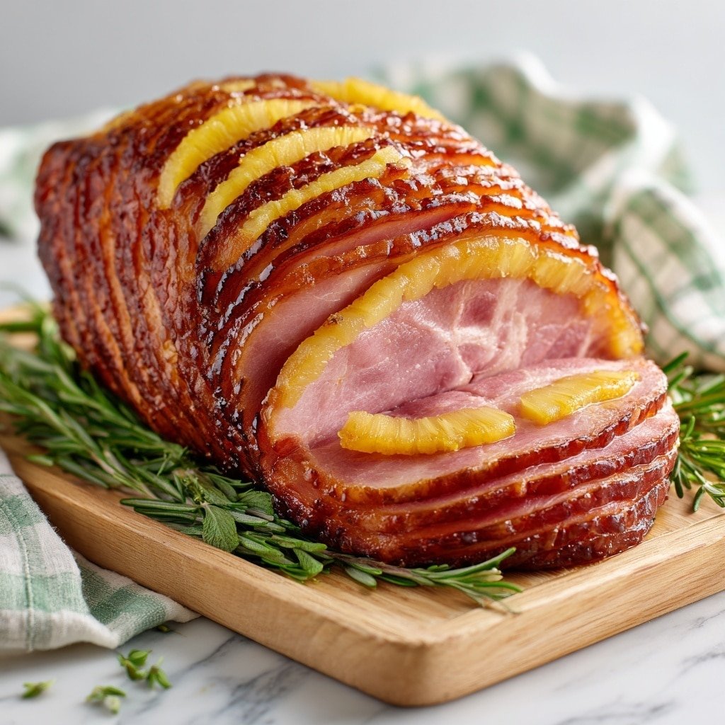 Brown Sugar Pineapple Ham Recipe