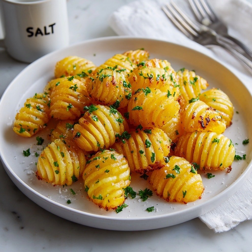 Air Fryer Accordion Potatoes Recipe