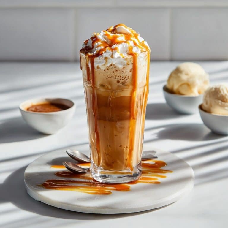 Salted Caramel Milkshake Recipe