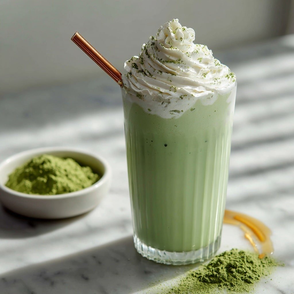 Matcha Green Tea Milkshake Recipe
