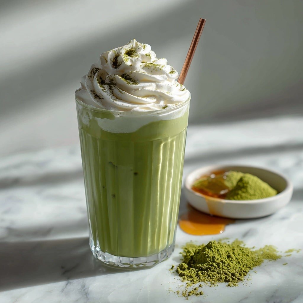 Matcha Green Tea Milkshake Recipe - Recipe Image — Matcha Green Tea Milkshake, matcha milkshake recipe, green tea milkshake, creamy matcha shake, easy matcha dessert