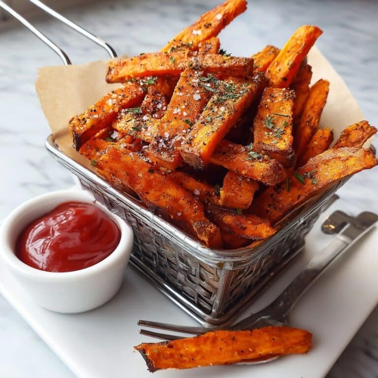 Air Fryer Sweet Potato Fries Recipe