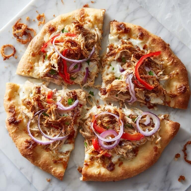 BBQ Chicken Flatbread Recipe