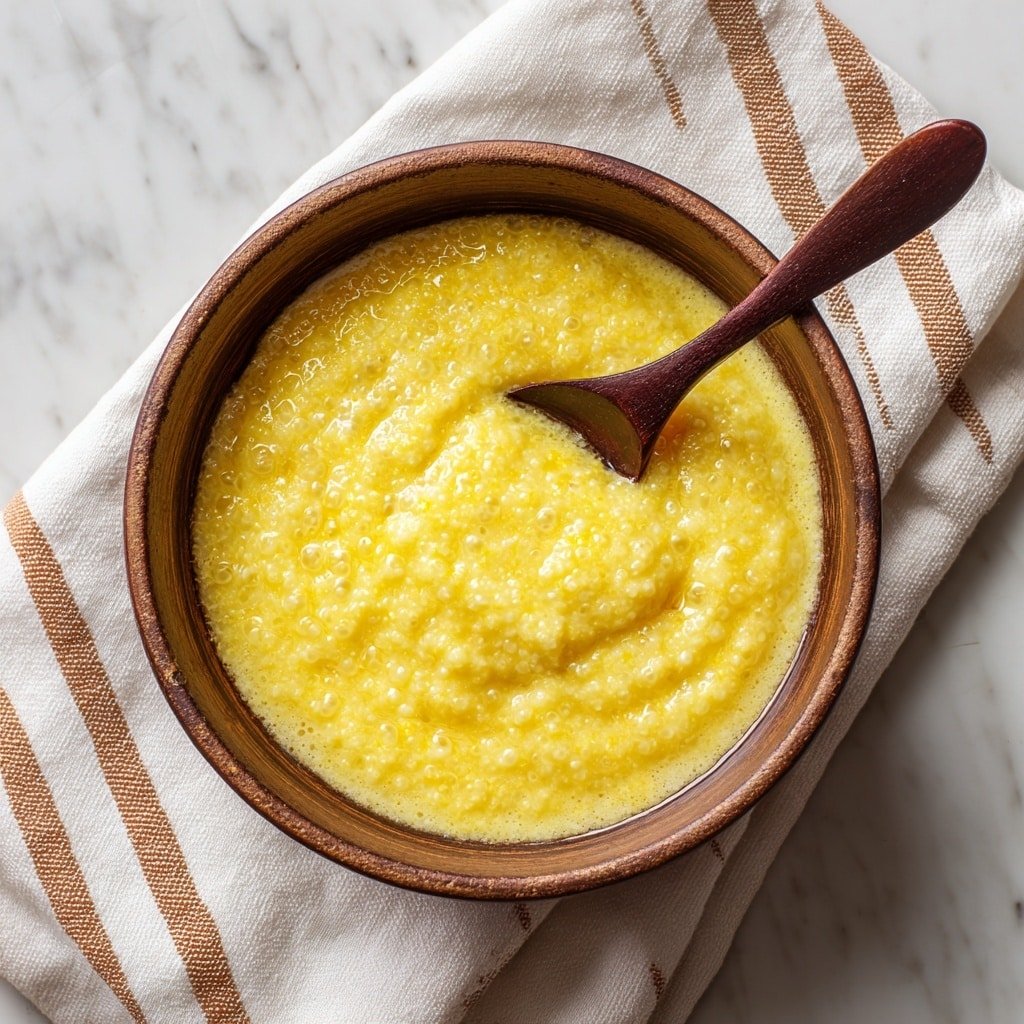 Cornmeal Mush Recipe - Recipe Image — Cornmeal Mush, Cornmeal Mush Recipe, How to Make Cornmeal Mush, Cozy Cornmeal Mush, Classic Cornmeal Dish