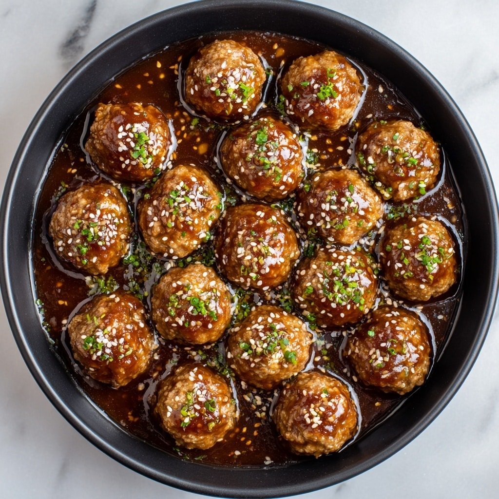 Crockpot Teriyaki Meatballs Recipe - Recipe Image — Crockpot Teriyaki Meatballs, Slow Cooker Teriyaki Meatballs, Easy Crockpot Meatball Recipes, Sweet and Savory Meatballs, Family-Friendly Crockpot Dinner