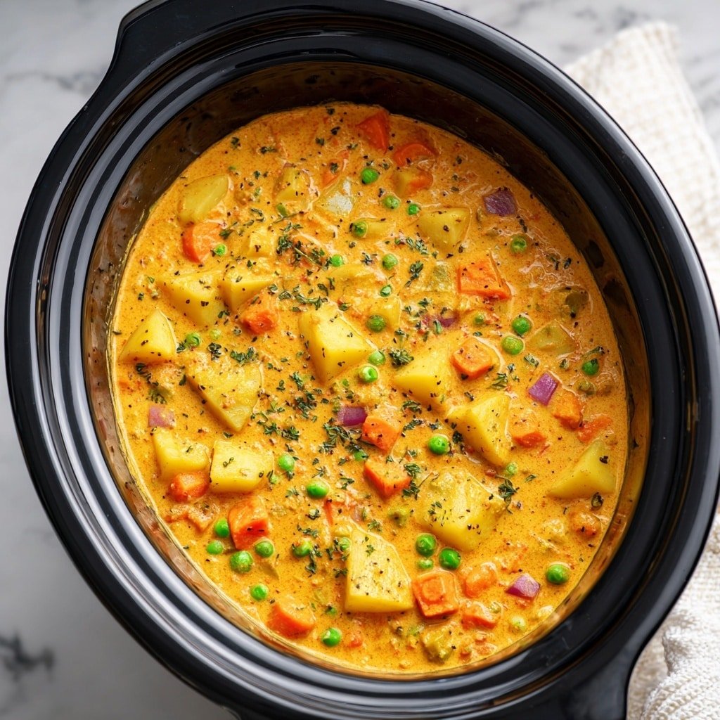 Crockpot Vegetable Curry Recipe