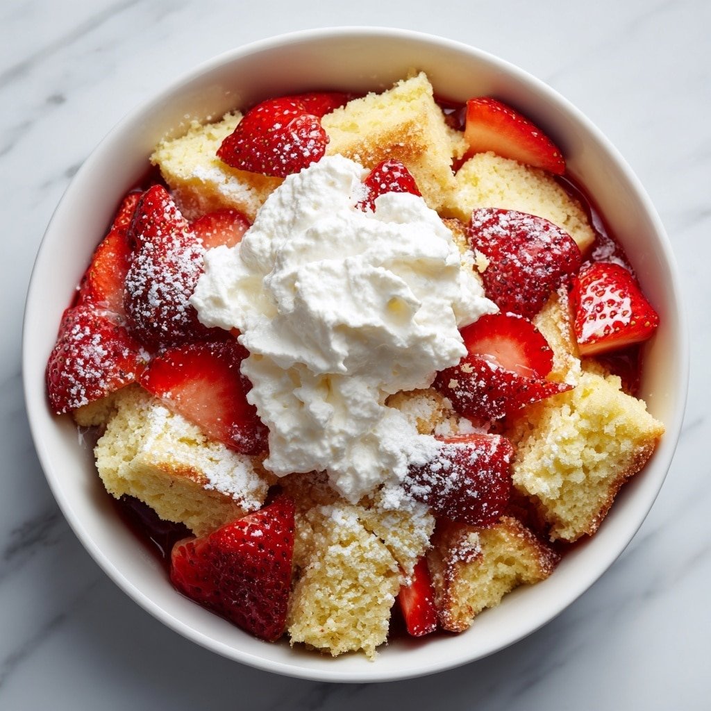 Crockpot Strawberry Shortcake Recipe - Recipe Image — Crockpot Strawberry Shortcake, easy strawberry dessert, slow cooker fruit dessert, comforting berry treat, simple summer dessert