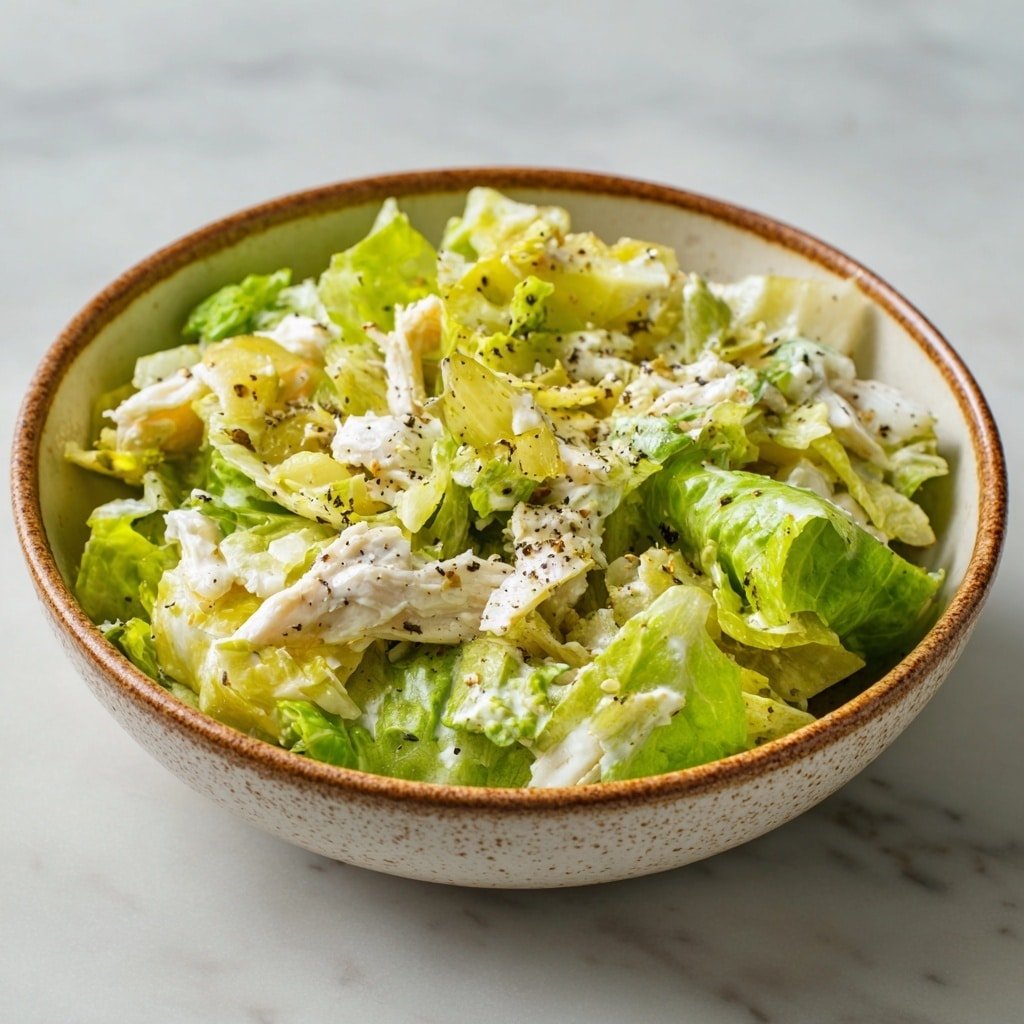 Crockpot Chicken Caesar Salad Recipe - Recipe Image — Crockpot Chicken Caesar Salad, slow cooker Caesar salad, easy chicken Caesar bowl, healthy slow cooker recipes, flavorful chicken salad