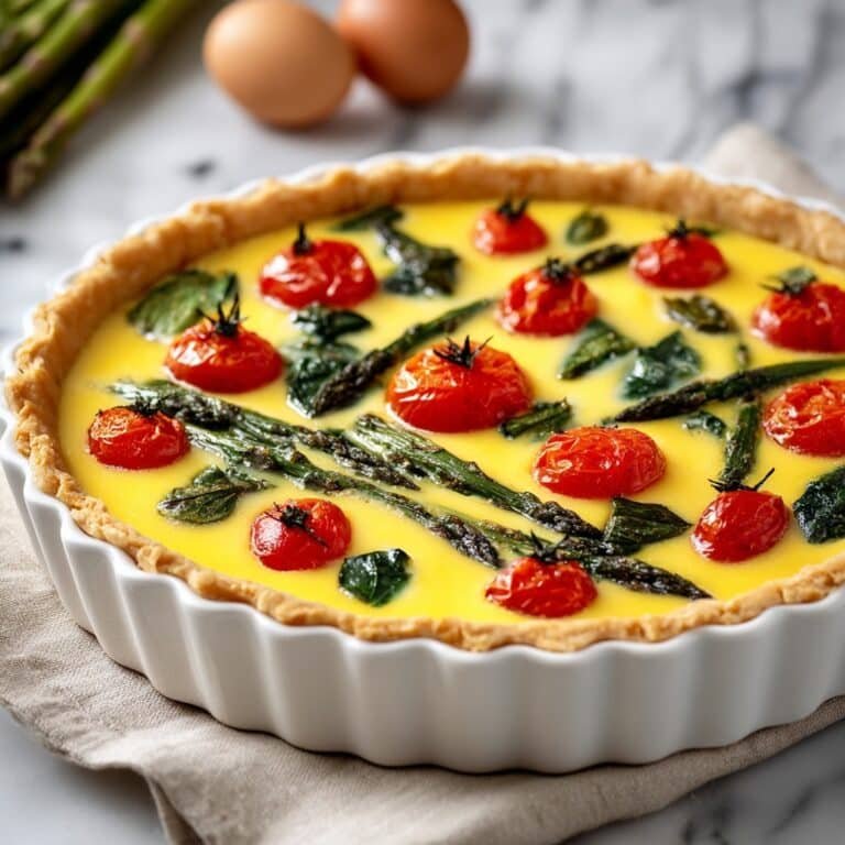 Spring Vegetable Quiche Recipe