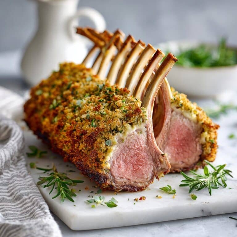 Herb-Crusted Rack of Lamb Recipe